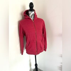 Bitten Sarah Jessica Parker Women’s Red Full Zip Long Sleeve Hoodie Sweatshirt